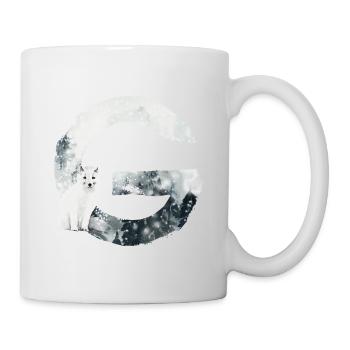 G – decorative character – winter - Mug - white - Right