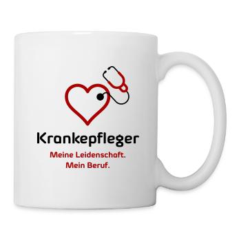 Krankenpfleger - Tasse - Weiß - Rechts