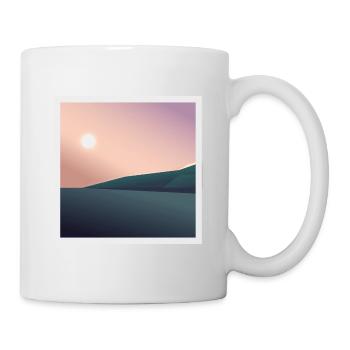 Simply Mountains - Mug blanc - blanc - Droite