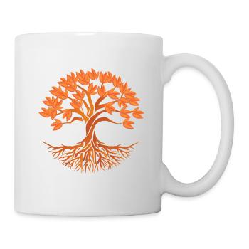 PEACE LOVE TREE - Mug - white - Right