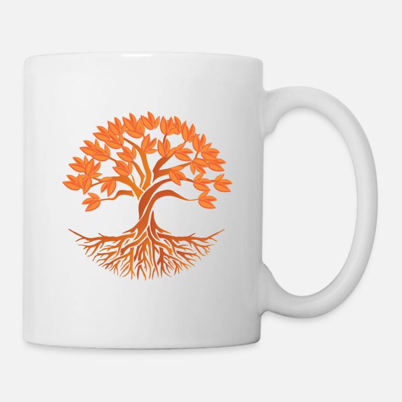 ARBRE D’AMOUR DE LA PAIX - Mug blanc - blanc