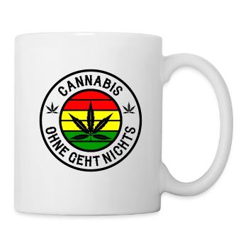 Cannabis - Tasse - Weiß - Rechts