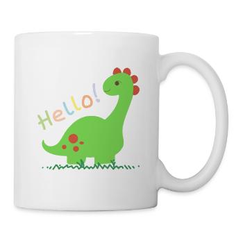 Hello baby Dino! - Mug - white - Right