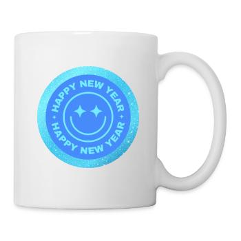 Frohes neues Jahr! - Tasse - Weiß - Rechts