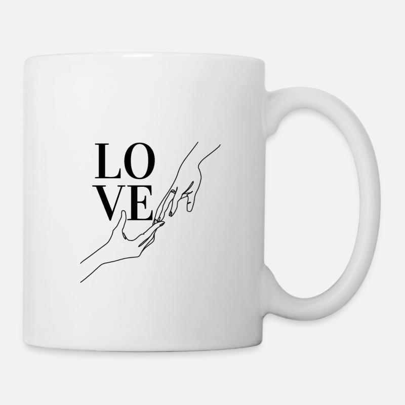 Amour - Mug blanc - blanc