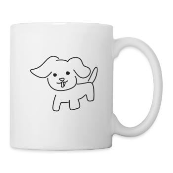Dog Pet Animal Cute Cartoon - Mug - white - Right