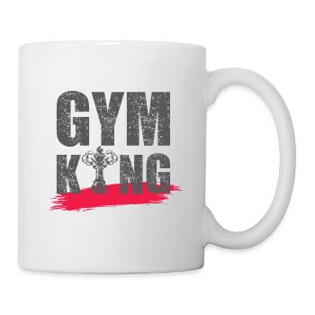 Bodybuilder Kraftsport Fitness Motiv - Tasse - Weiß - Rechts