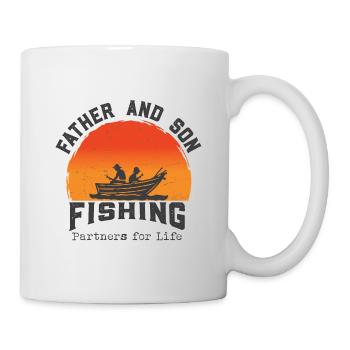 Lustiger Angler Fischer Spruch Angeln - Tasse - Weiß - Rechts