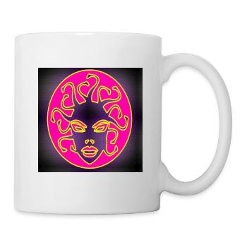 Mary Jane - Kunst-Frau - Tasse - Weiß - Rechts