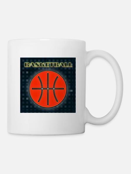 Basketball - Abbild - 2023 - Tasse - Weiß
