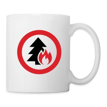 Fire protection, fire brigade - Mug - white - Right