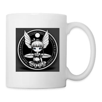 Kleine Elfe Fee - Tasse - Weiß - Rechts