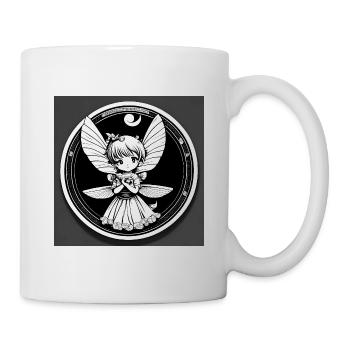 Feelein Fee Mädchen - Tasse - Weiß - Rechts