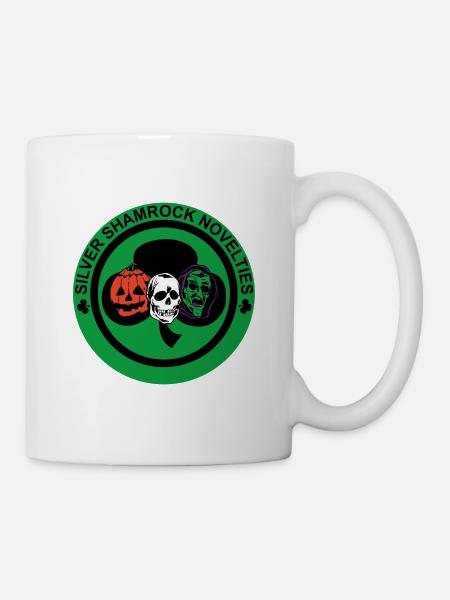 Silberne Kleeblatt-Neuheiten - Tasse - Weiß