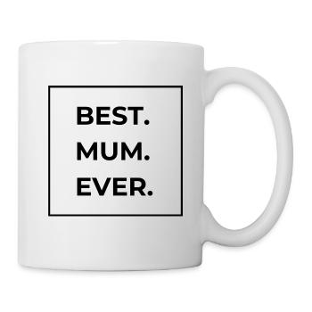 LA MEILLEURE MAMAN DE TOUS LES TEMPS - Mug blanc - blanc - Droite