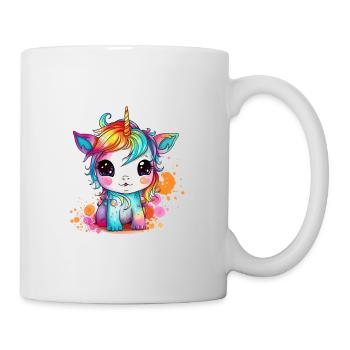 ErSa Solutions. Small colorful unicorn - Mug - white - Right