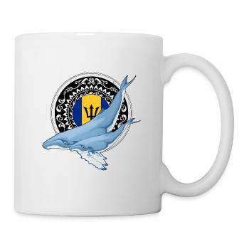 Barbados Buckelwale - Tasse - Weiß - Rechts