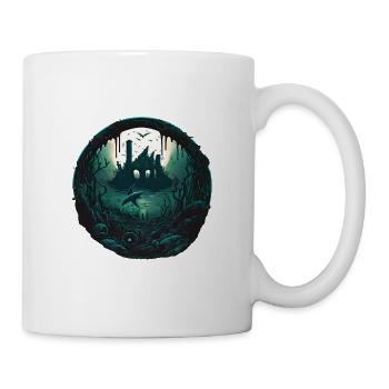 Die Versunkene Stadt Atlantis - Tasse - Weiß - Rechts