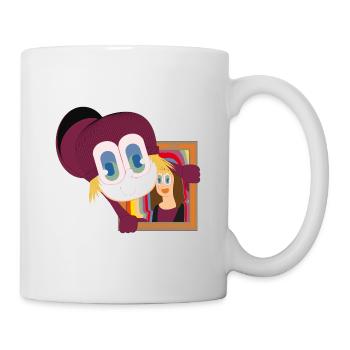 VOLEUR DE SOURIRE - Mug blanc - blanc - Droite