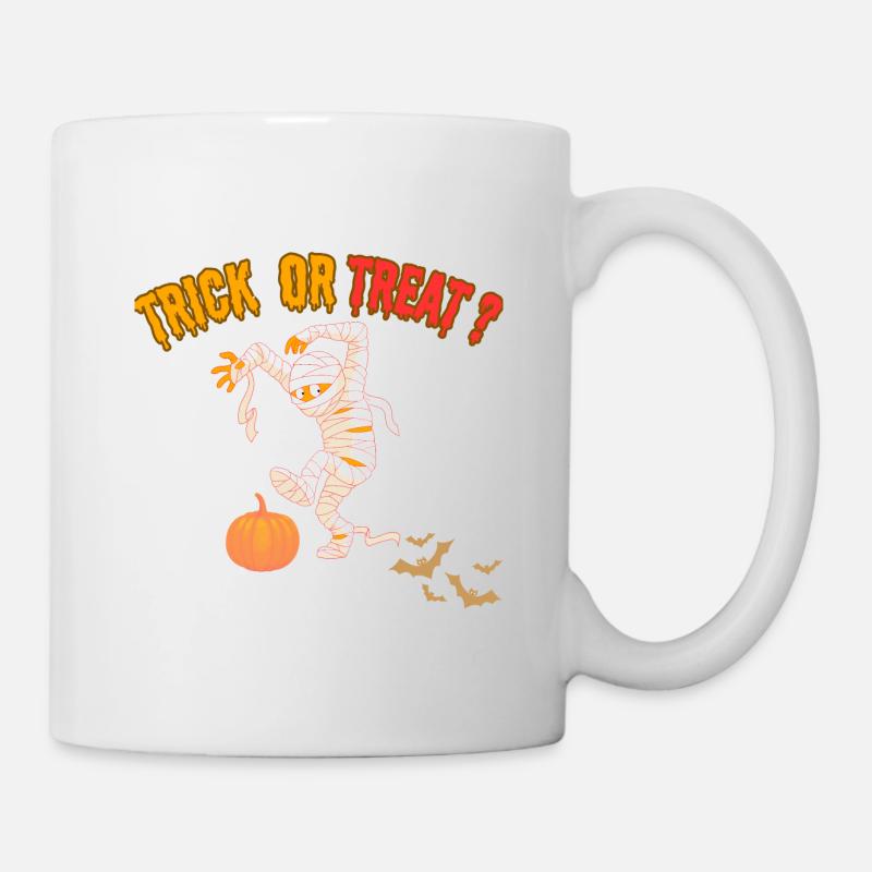 Trick or treat - Mug blanc - blanc