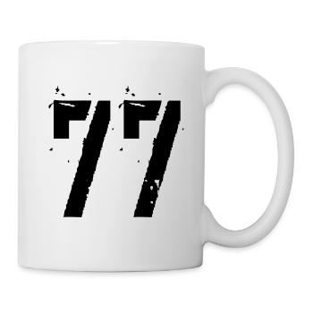 Number 77 - Mug - white - Right
