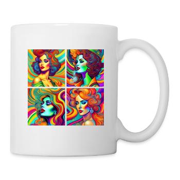 psychedelic Léa - Mug - white - Right