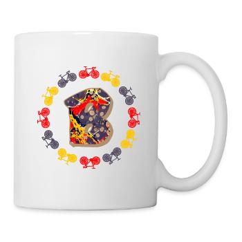 Bicyclette E 202 B - Mug blanc - blanc - Droite