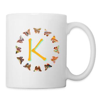 Papillons E 56 K - Mug blanc - blanc - Droite