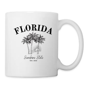 Florida - Miami - Sunshine State - Orlando - Tasse - Weiß - Rechts