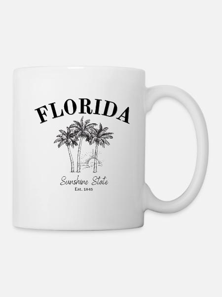 Floride - Miami - Sunshine State - Orlando - Mug blanc - blanc