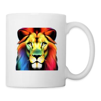 Lion Colored - Tasse - Weiß - Rechts