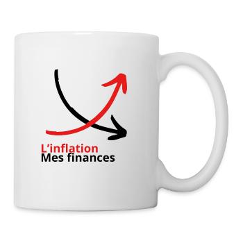 Inflation - Mug blanc - blanc - Droite