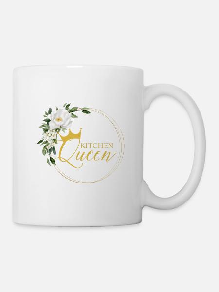 Kitchen Queen customisable - Mug - white