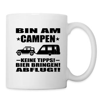 Camping - Tasse - Weiß - Rechts