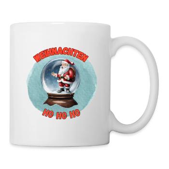 Schneekugel.... - Tasse - Weiß - Rechts