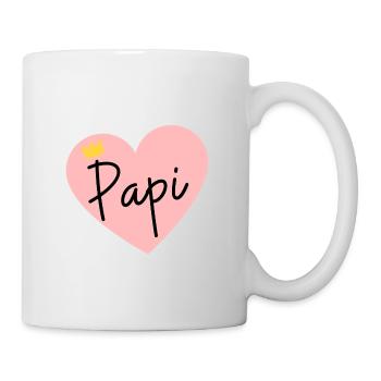 Papi! Personalisierbares Design - Tasse - Weiß - Rechts