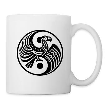 Condor des Andes Tao - Ying Yang - Mug blanc - blanc - Droite