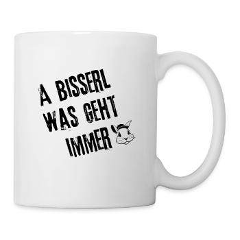 Immer Geht's | Redewendung - Tasse - Weiß - Rechts