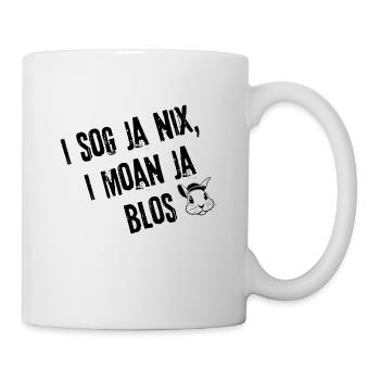 I_sogJaNix_MeineMeinung | Redewendung - Tasse - Weiß - Rechts