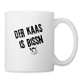 KaasIsBissn_BayerischerDurchblick | Redewendung - Tasse - Weiß - Rechts