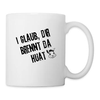 BrennenderHuat_Stylefrei | Redewendung - Tasse - Weiß - Rechts