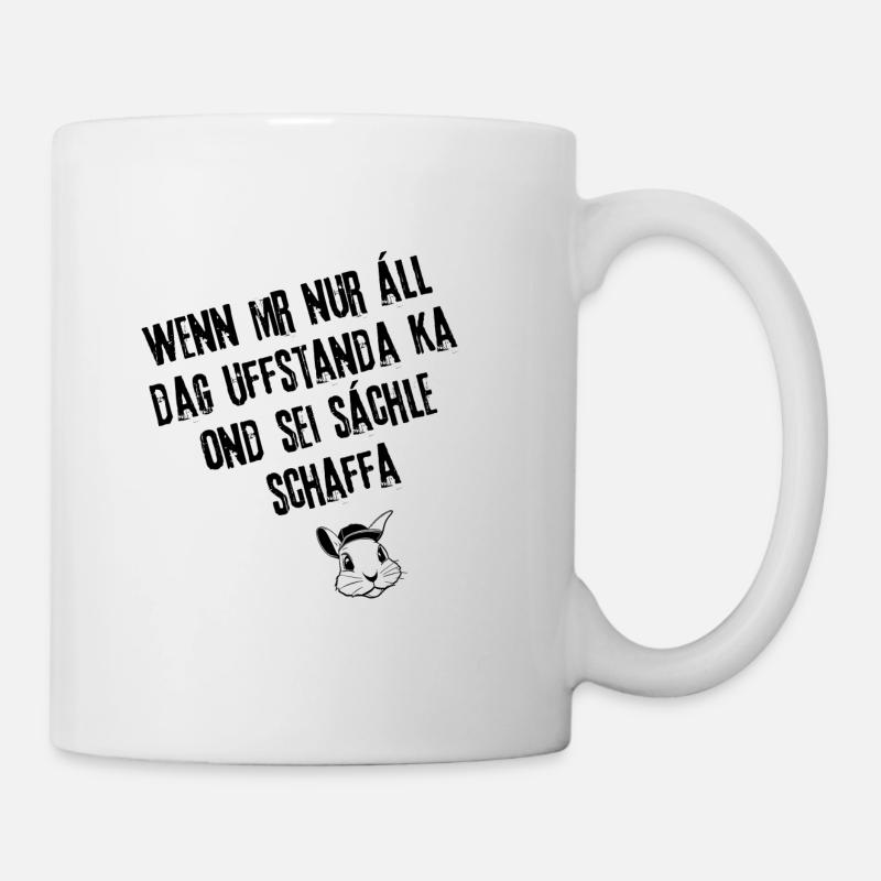 Alltagshelden | Redewendung - Tasse - Weiß