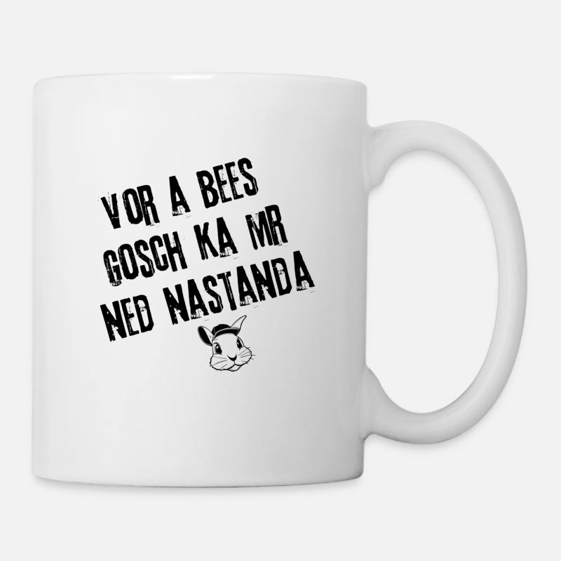 Klare Ansage | Redewendung - Tasse - Weiß