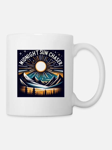 Midnight Sun Chaser - Mug - white