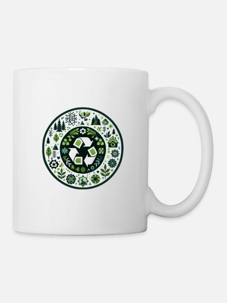 Ökologisch Souverän - Tasse - Weiß