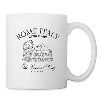 Rome Italy Vintage Landscape - Mug - white - Right