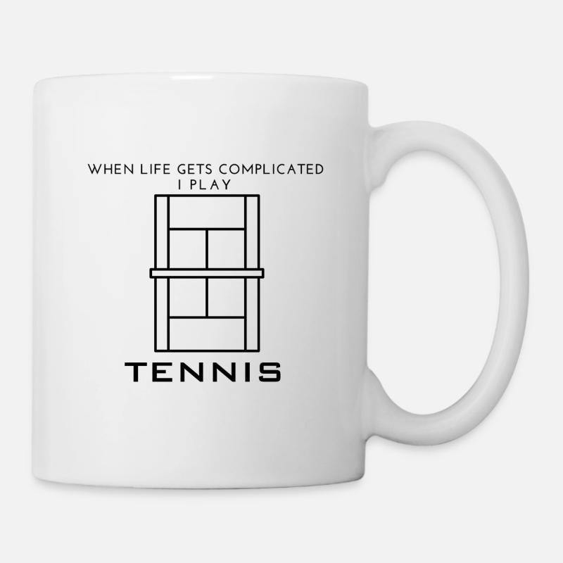 Tennis life - Mug - white
