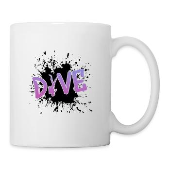 Tauchen Taucher Diving Scuba Diver - Tasse - Weiß - Rechts