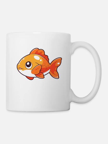 Poisson - Mug blanc - blanc