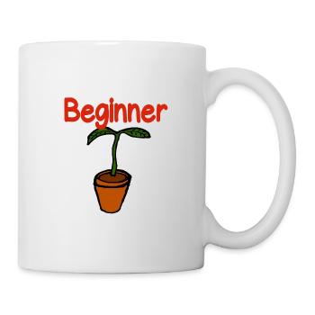 Sélection de plantes Jardinier amateur de semis pour débutants - Mug blanc - blanc - Droite
